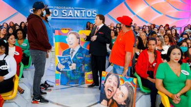 Silvio Santos recebe Paulo e Pedro Terra Foto Lourival Ribeiro SBT