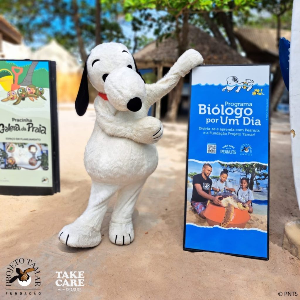 Snoopy Projeto Tamar