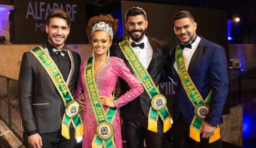 Miss e Mister Brasil - Lucas Viana, Elaine Souza, Bruno Ferraz, Caique Aguiar