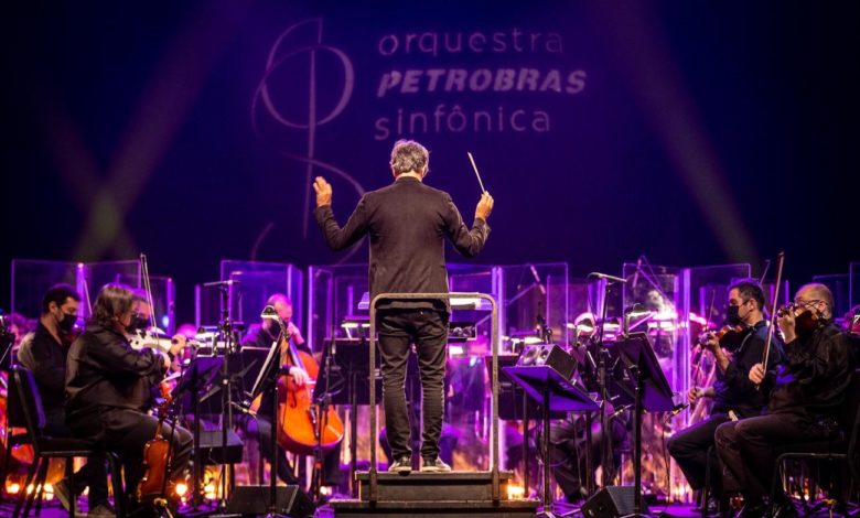 Orquestra Petrobras Sinfonica toca Metallica na Vibra Sao Paulo