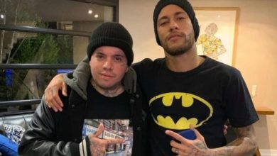 Fil G com o craque Neymar