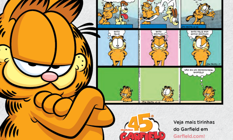 Garfield 45 anos