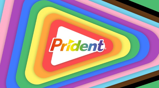 Trident passa a ser PRIDENT, em alusão ao termo “orgulho” - em inglês, pride