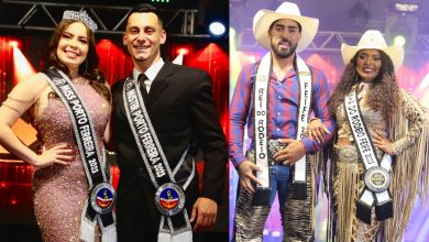 Miss & Mister Porto Ferreira 2023, Andréia Leite e Jonathan Papesso, e Rei & Rainha do Rodeio FEIFE 2023, Emilly Souza e Jefferson Santos, são eleitos