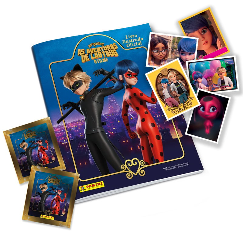 Panini apresenta o novo álbum de figurinhas de Miraculous - GKPB