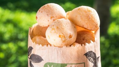 Porção pães de queijo