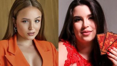 abre Larissa Manoela e sensitiva Izadora Morais