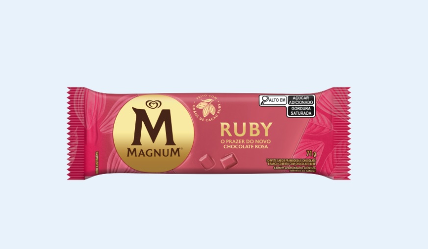 : Magnum Ruby chega ao Brasil e traz o puro e autêntico Chocolate Ruby