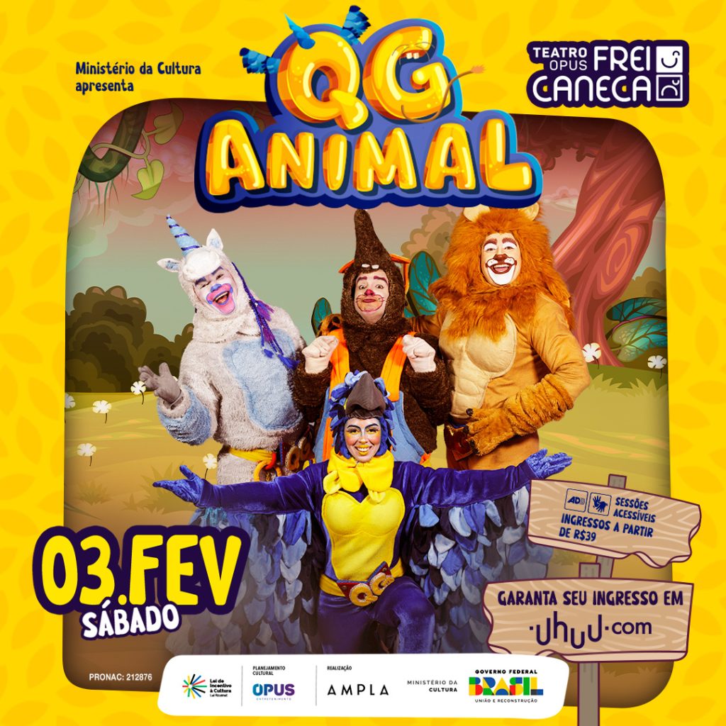 QG Animal no Teatro Frei Caenca