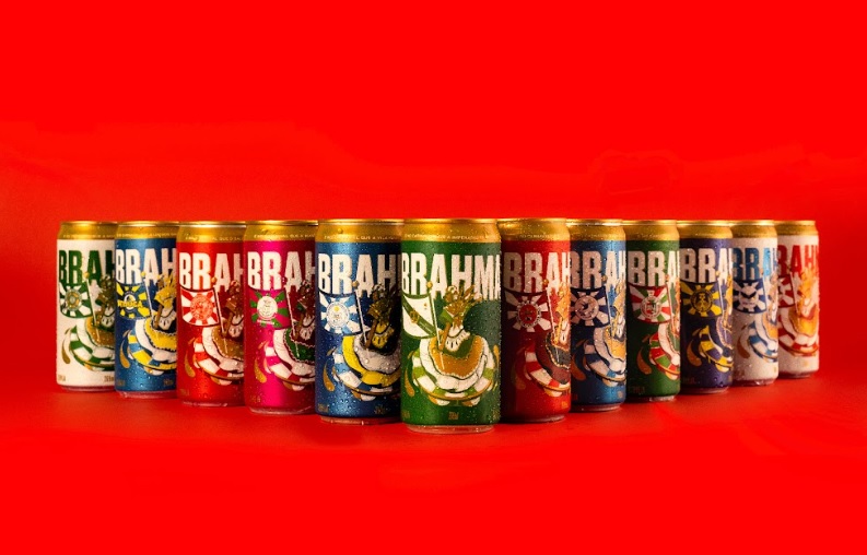 Brahma cria lata dourada especial