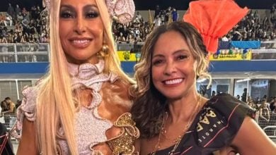 A Rainha do CBB, Sabrina Satto junto com a RP Fattima Amaral (Foto: Divulgação)