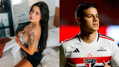 abre Fernanda Campos e James Rodriguez