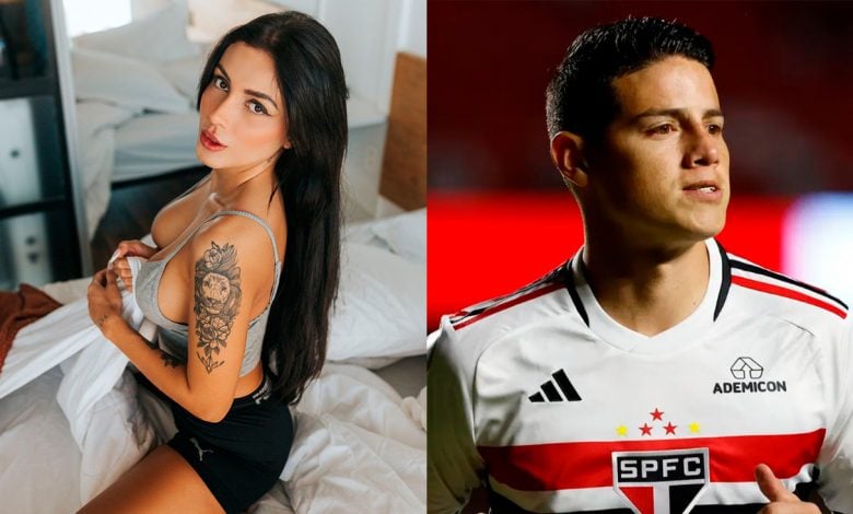 abre Fernanda Campos e James Rodriguez