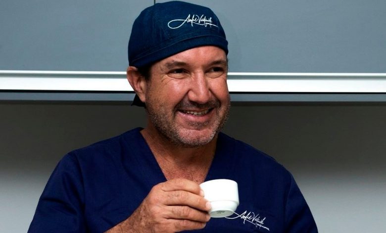 André Venturelli é cirurgião plástico e atua na parte da medicina estética