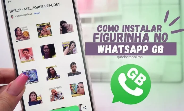 figurinhas para whatsapp gb tutorial