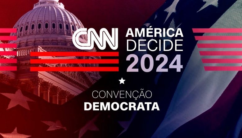 CNN Brasil traz semana de cobertura especial da Convencao Democrata com ‘America Decide