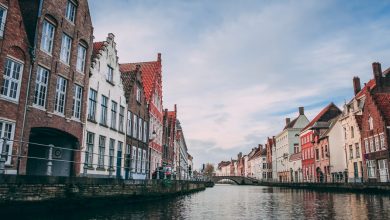 low angle shot brugge bruges belgium 181624 43877