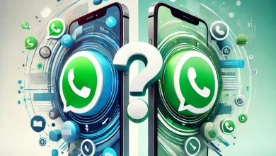 Imagem destacada comparando WhatsApp Aero e GB WhatsApp, com smartphones lado a lado, design moderno e a pergunta central: Qual é o melhor mod?