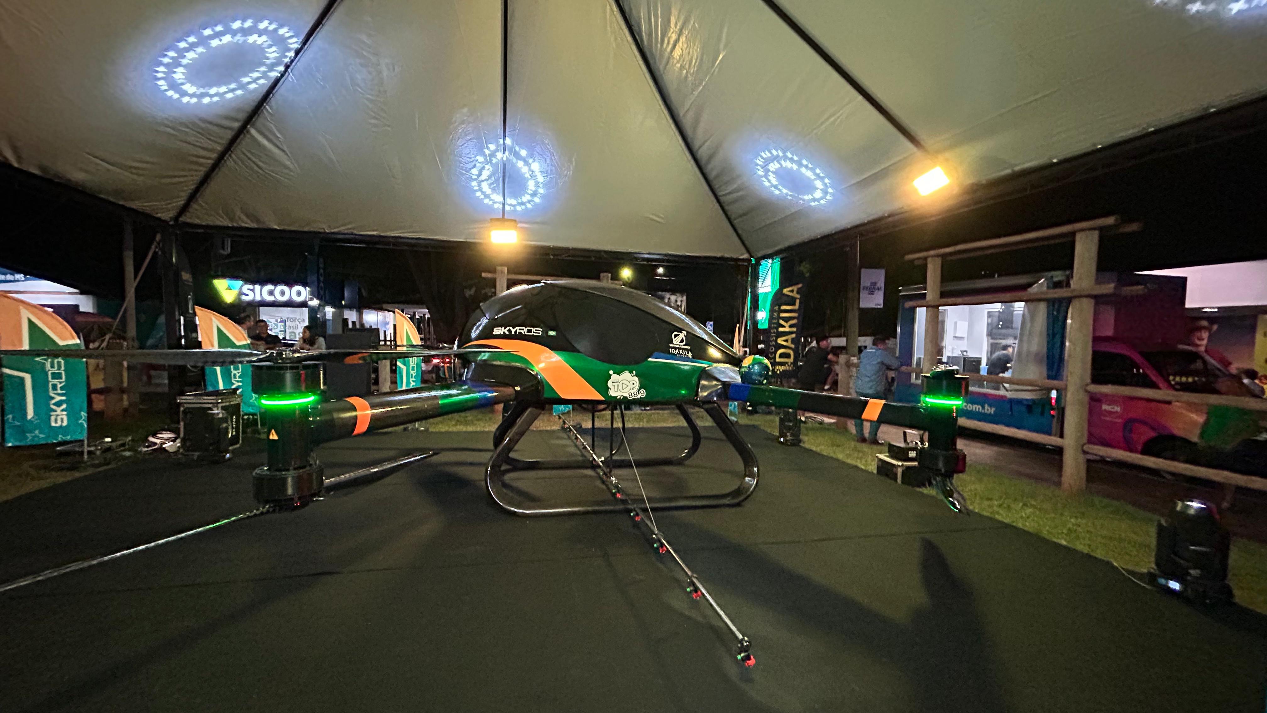 Skyros: eVTOL aeronave elétrica de decolagem e pouso vertical