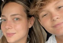 Carol Dantas e Davi Lucca, seu filho com o jogador Neymar • Instagram/ Carol Dantas