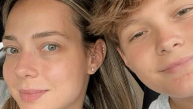 Carol Dantas e Davi Lucca, seu filho com o jogador Neymar • Instagram/ Carol Dantas